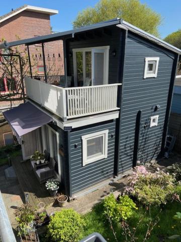 Tinyhouse Woody At The Water Apartment Zaandam Exterior photo
